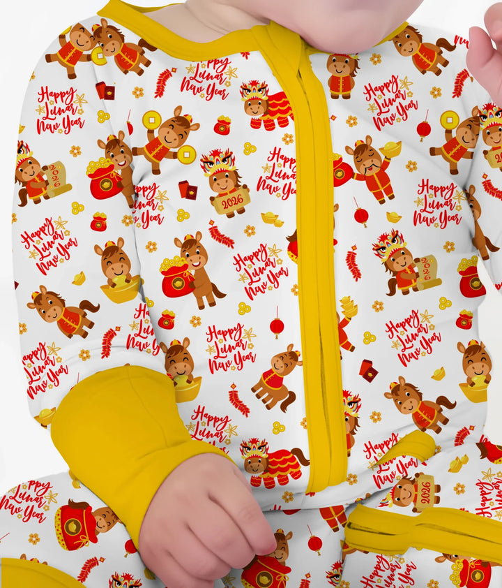 Year of the Horse Bamboo Convertible Zippy