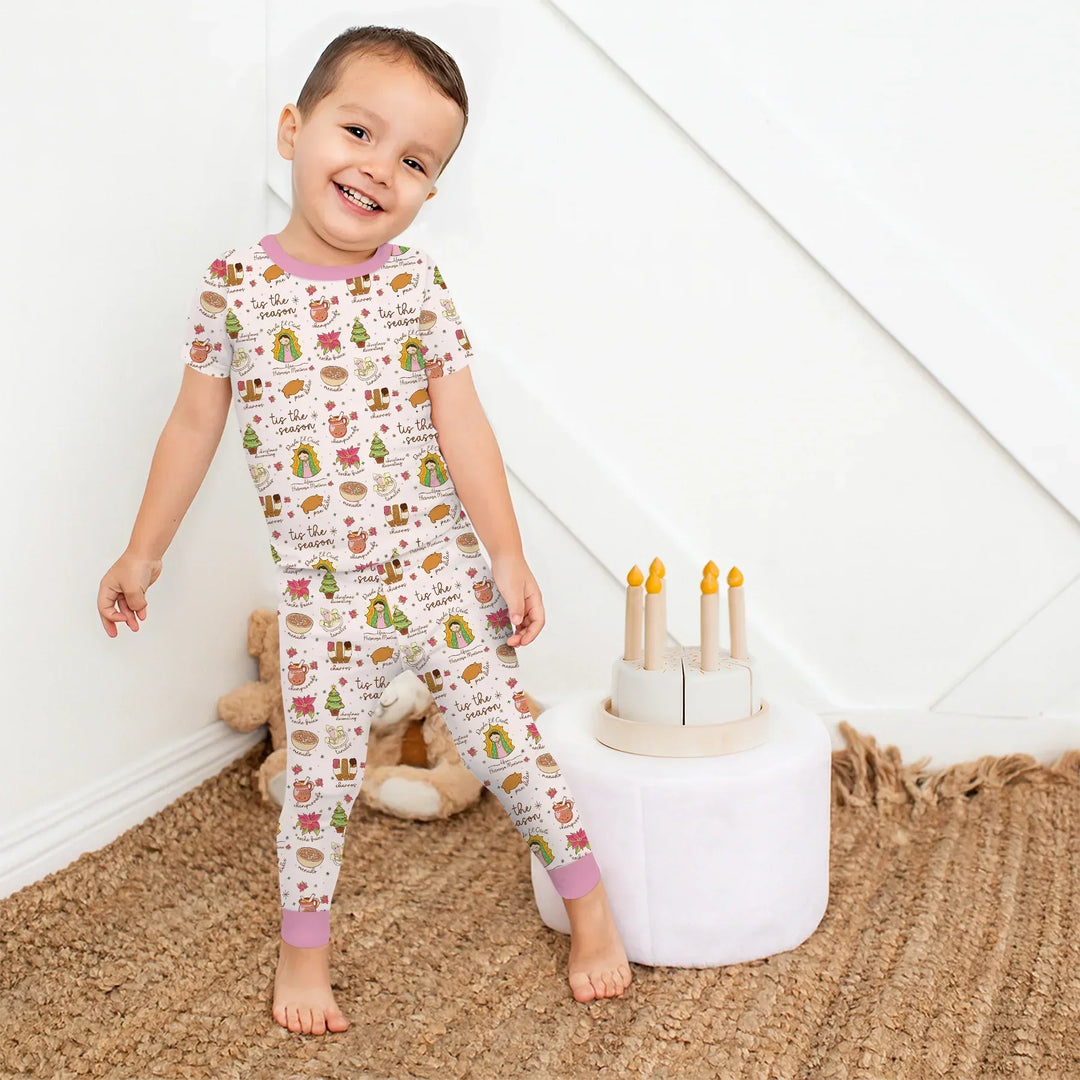 Our Lady of Guadalupe Bamboo Two Piece Short Sleeve Pajama Set