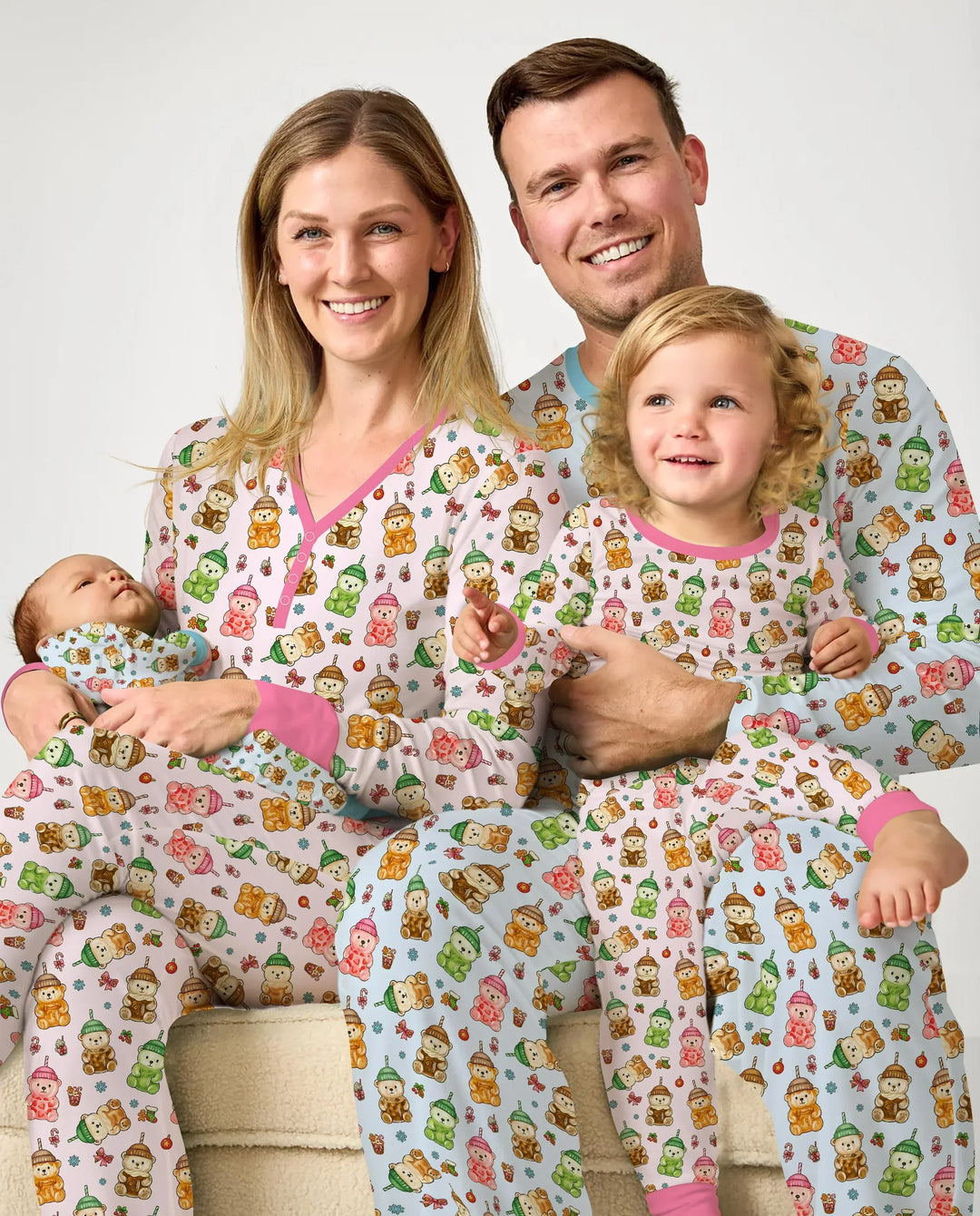 Holiday Bear Cup Bamboo Convertible Zippy