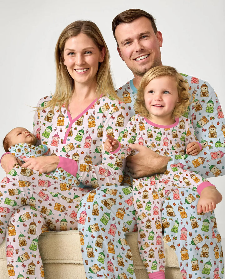 Holiday Bear Cup Bamboo Convertible Zippy