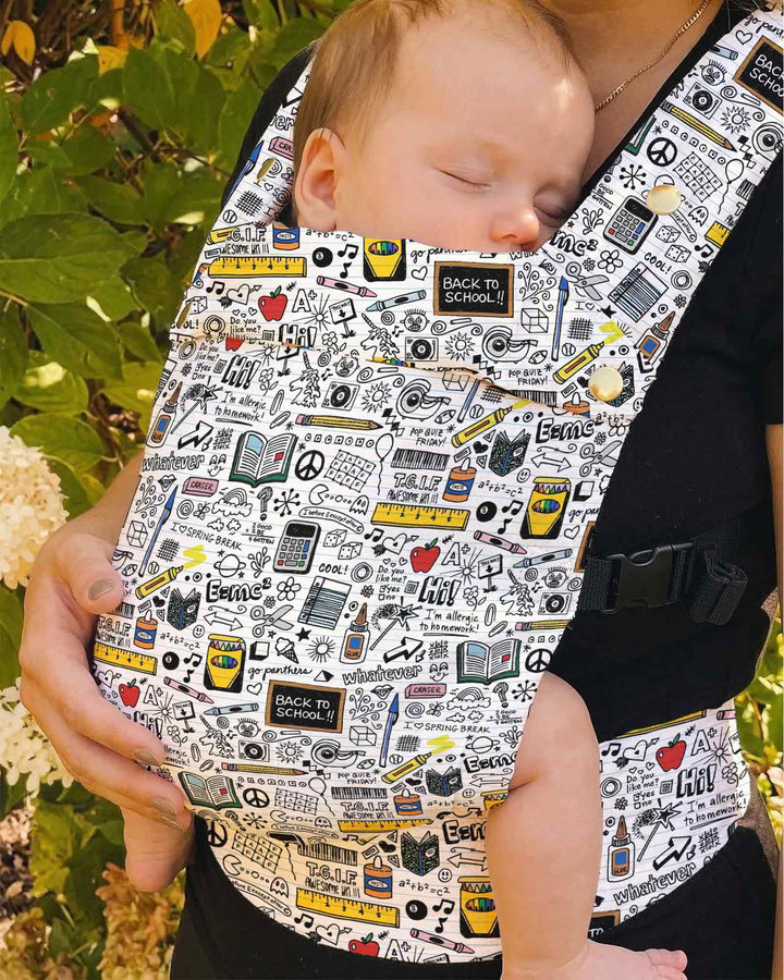 School Days Doodles Baby Carrier