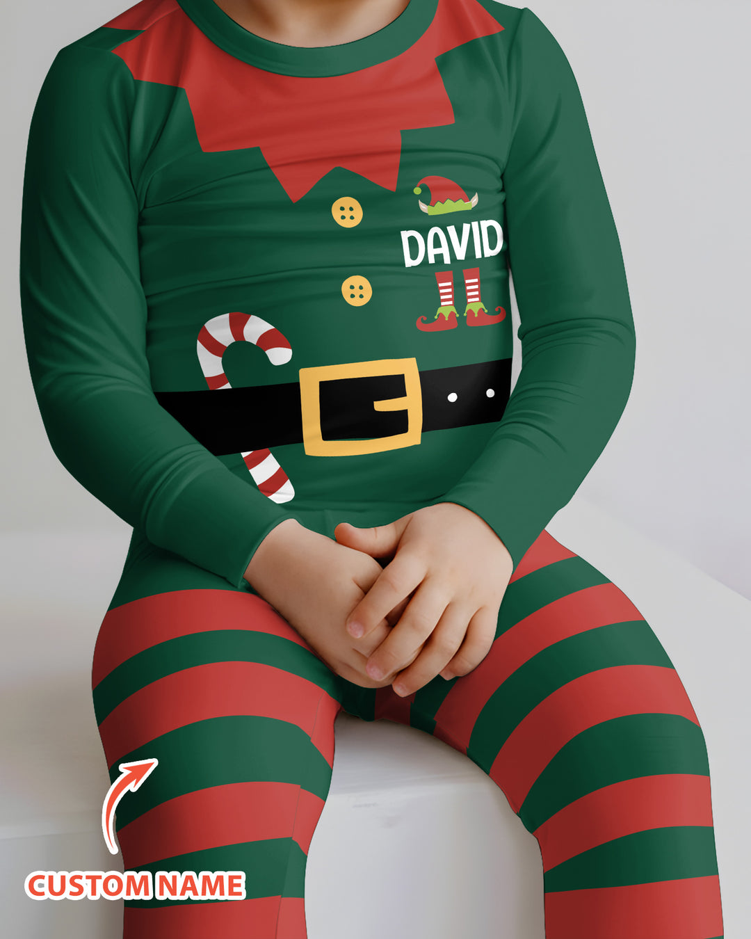 Funny Christmas - Family Matching Bamboo Two Piece Long Sleeve Pajama Set