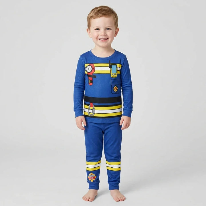Template Bamboo Two Piece Long Sleeve Pyjamas Set