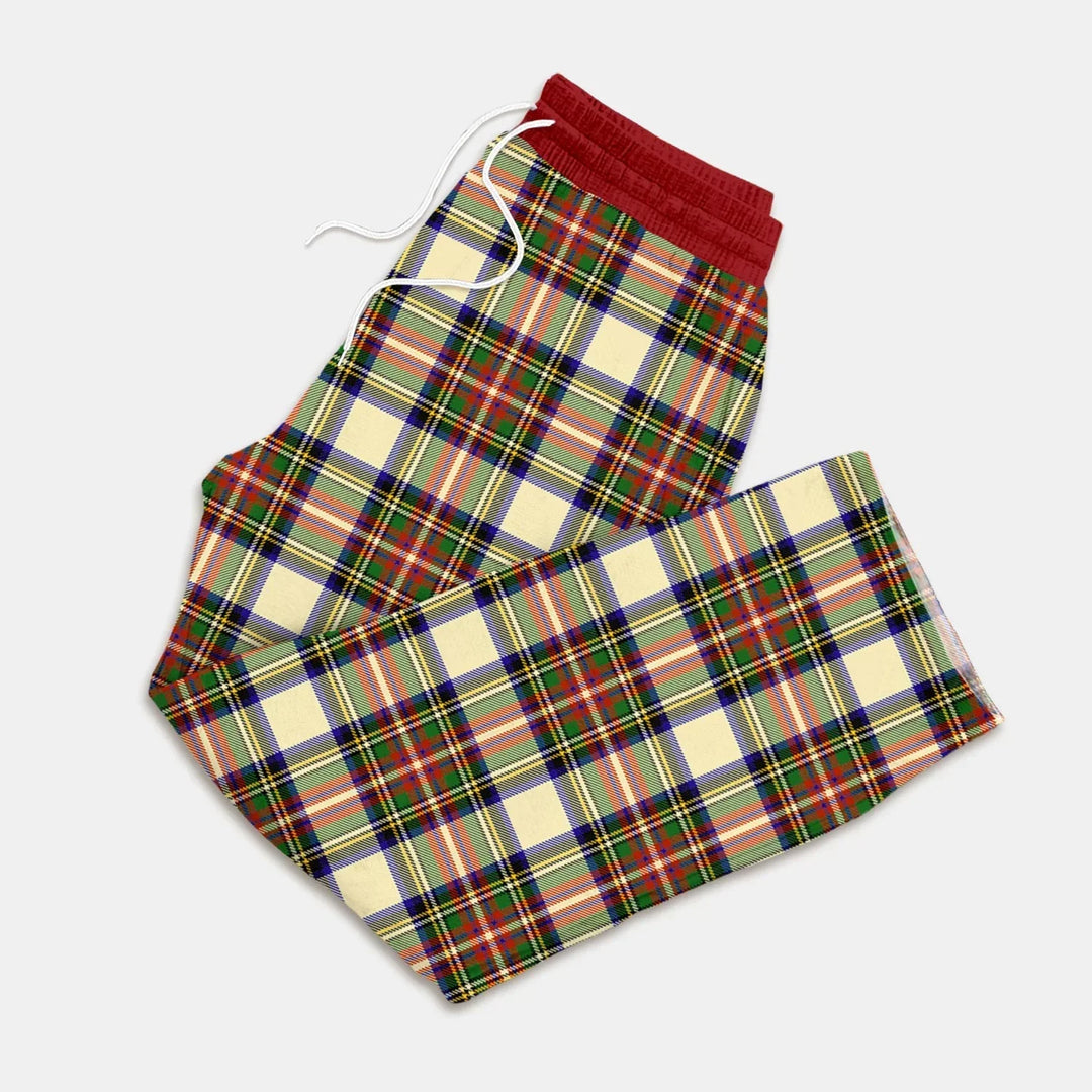 Cozy Evergreen Plaid Bamboo Men's Pajama Set