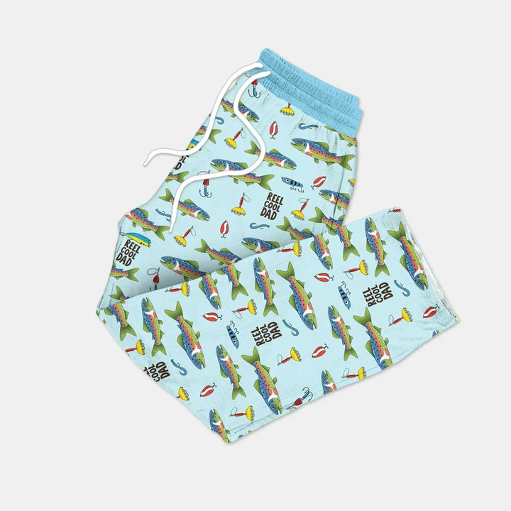 Fishing Squad Family Matching Bamboo Men's Pajama Set