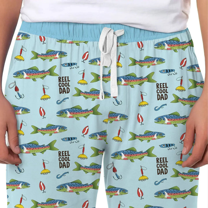 Fishing Squad Family Matching Bamboo Men's Pajama Set