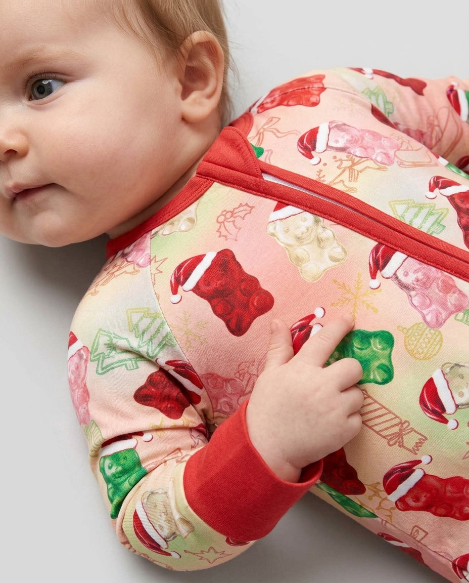 Gummy Bear Santa Christmas Bamboo Convertible Zippy
