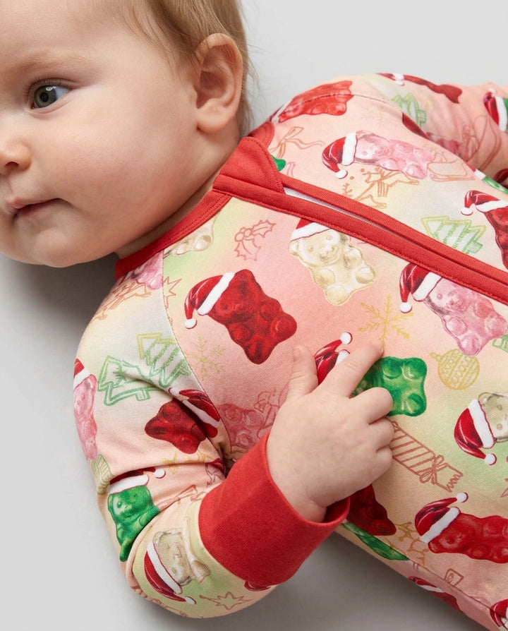 Gummy Bear Santa Christmas Bamboo Convertible Zippy