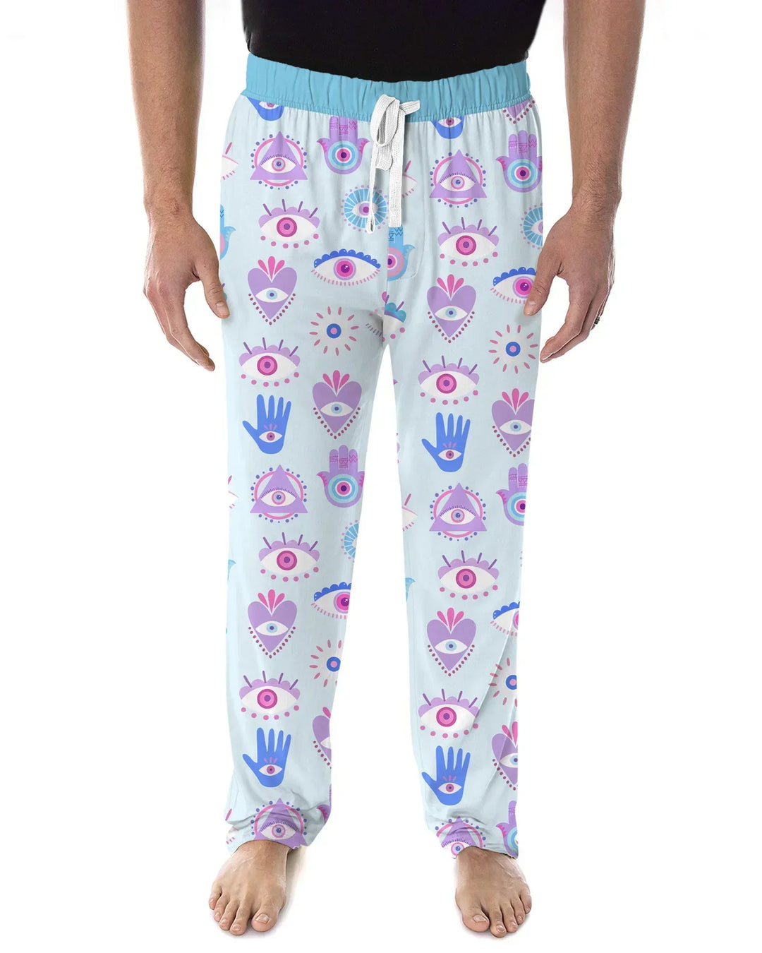 Hamsa Heart Guardians Family Matching Bamboo Men's Pajama Set