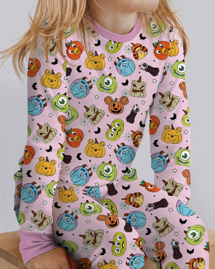 Magical Halloween Bamboo Two Piece Long Sleeve Pajama Set