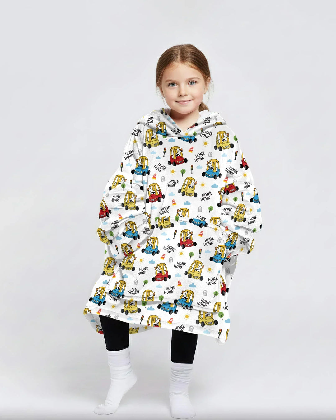 Honk Honk Silly Goose Wearable Bamboo Blanket Hoodie