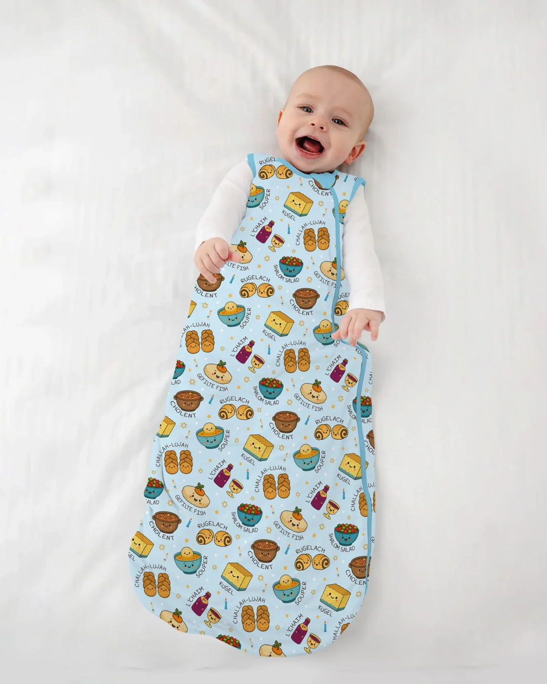 Shabbat Shalom Bamboo Sleep Bag