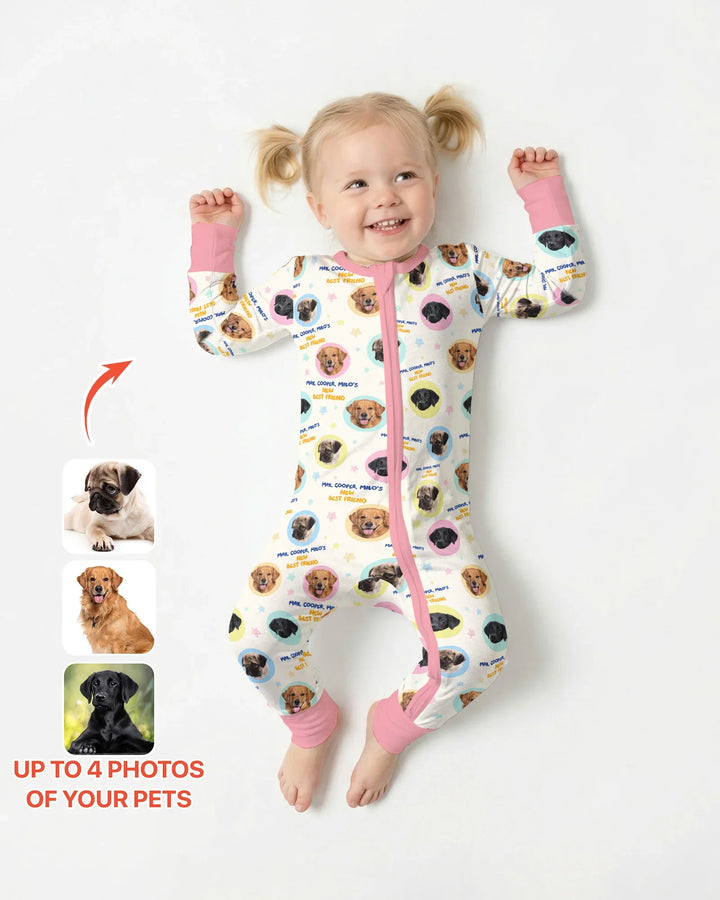 New Best Friend Custom Name And Pet Photos Convertible Zippy