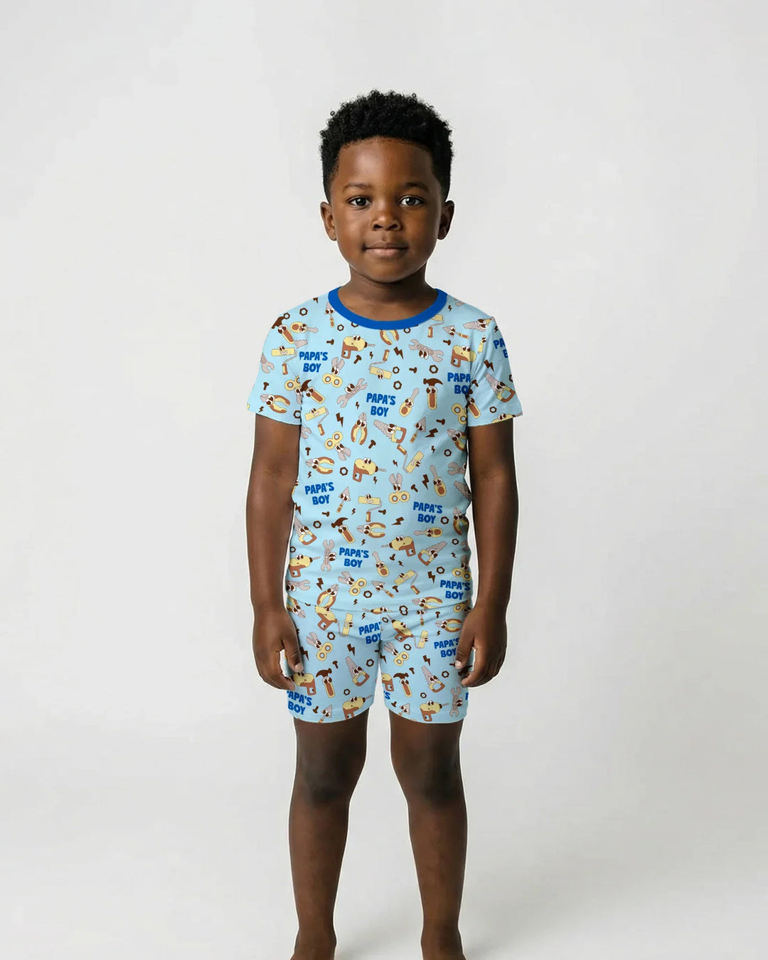 Fixer of All Things Dad Club Bamboo Two Piece Short Sleeve Shorts Pajama Set