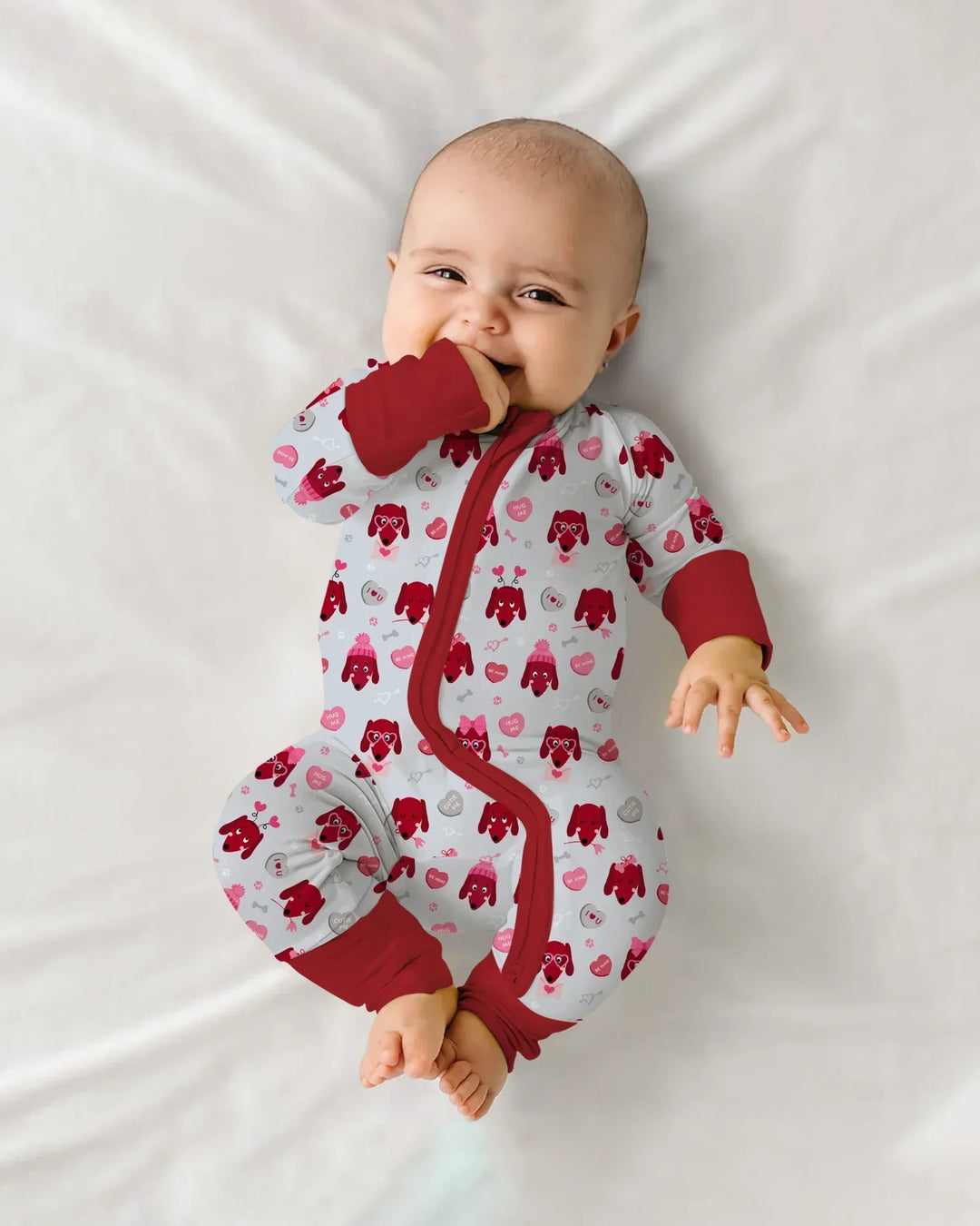 Dachshund Is My Valentine Bamboo Convertible Zippy