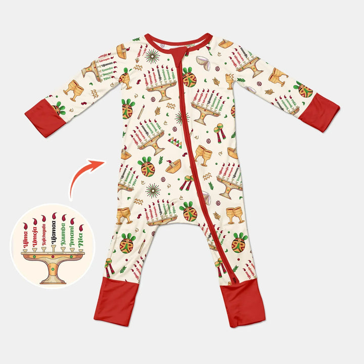 Happy Kwanzaa Bamboo Convertible Zippy