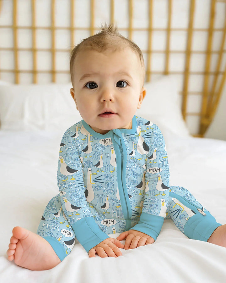 Funny Seagull MOM Convertible Zippy