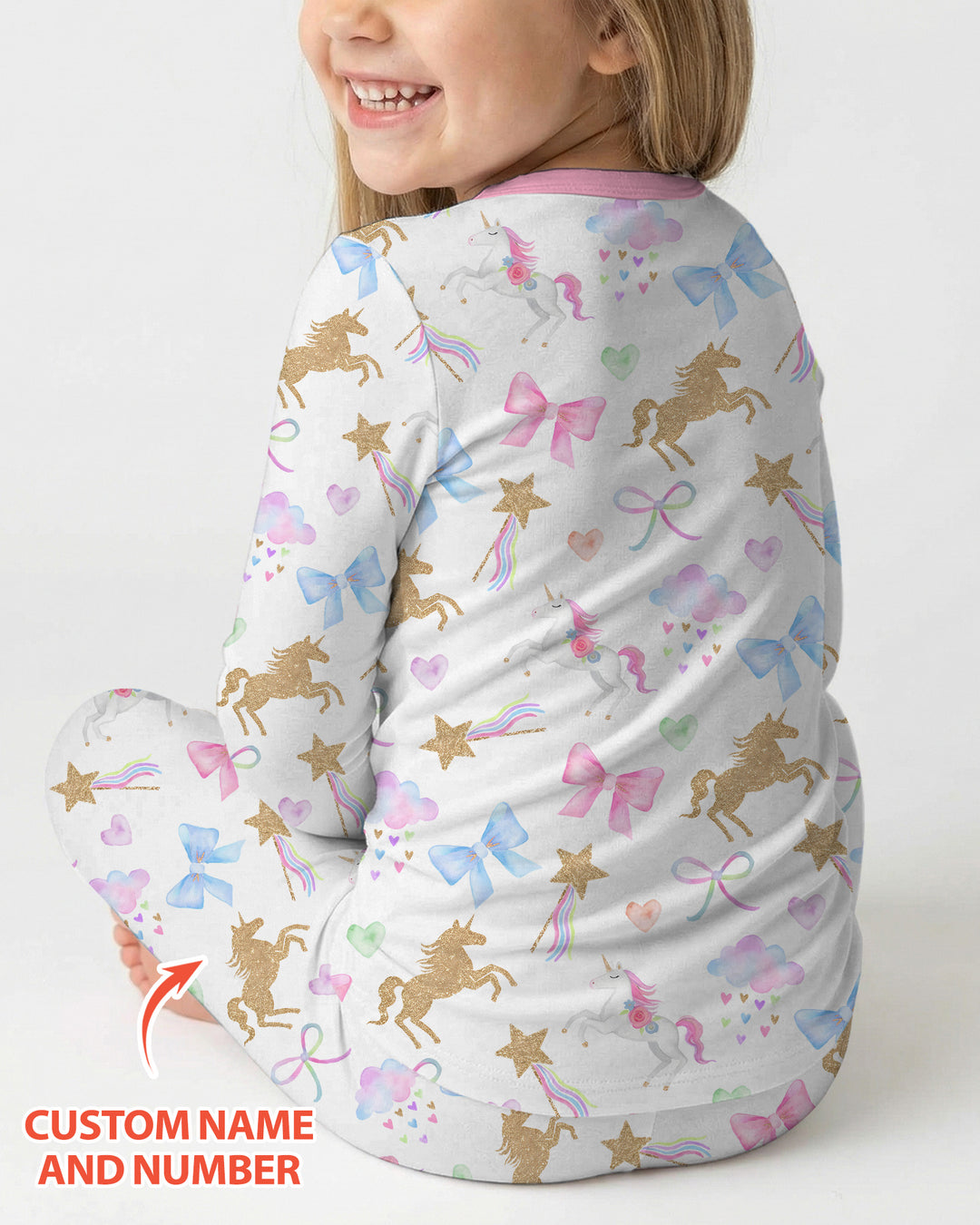 Custom Name When I Wake Up I Will Be Birthday Bamboo Two Piece Long Sleeve Pajama Set