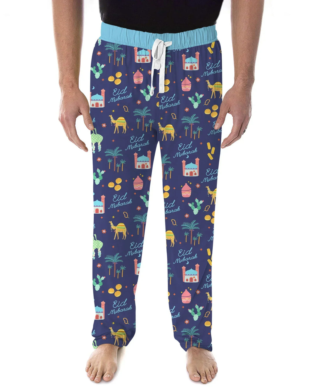 Eid Mubarak Matching Family Bamboo Men's Pajama Set