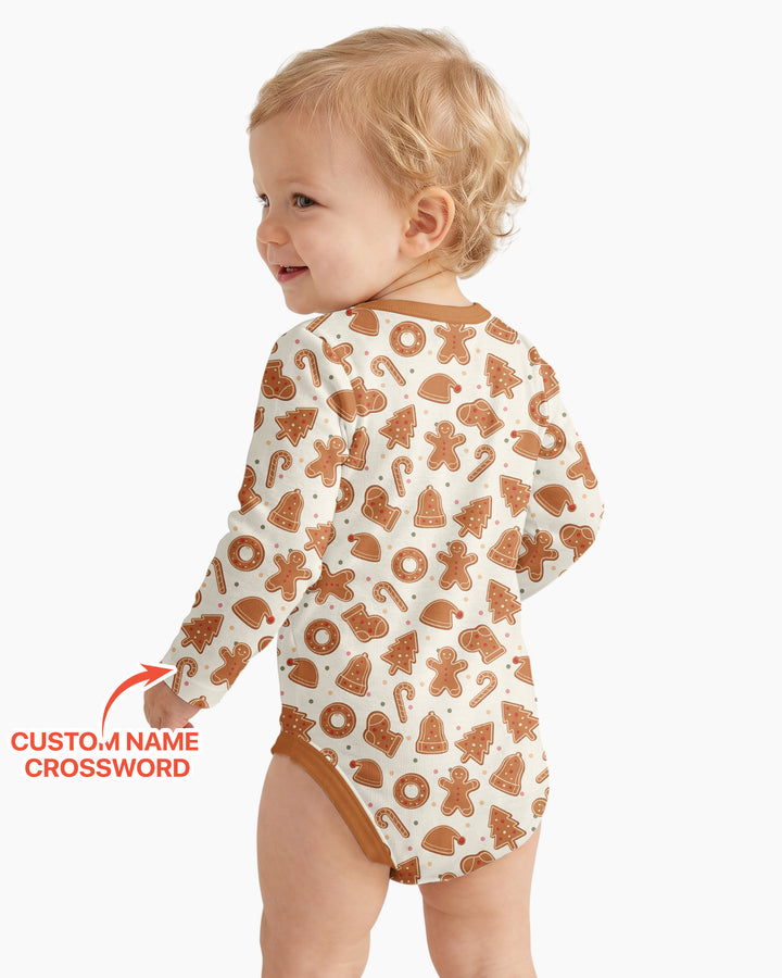 Custom Crossword Cookie Crew Bamboo Bodysuit