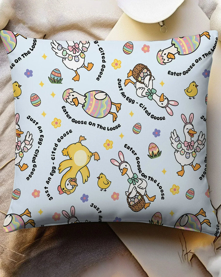 Easter Goose Family Matching Bamboo Pillow Case