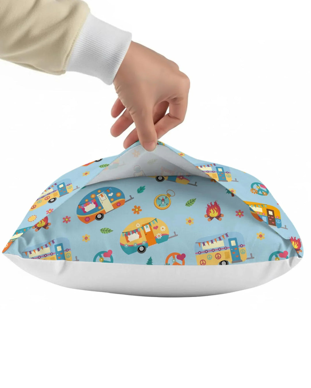 Happy Little Camper Bamboo Pillow Case