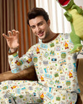 Little Camp Adventure Family Matching Bamboo Men's Pajama Set