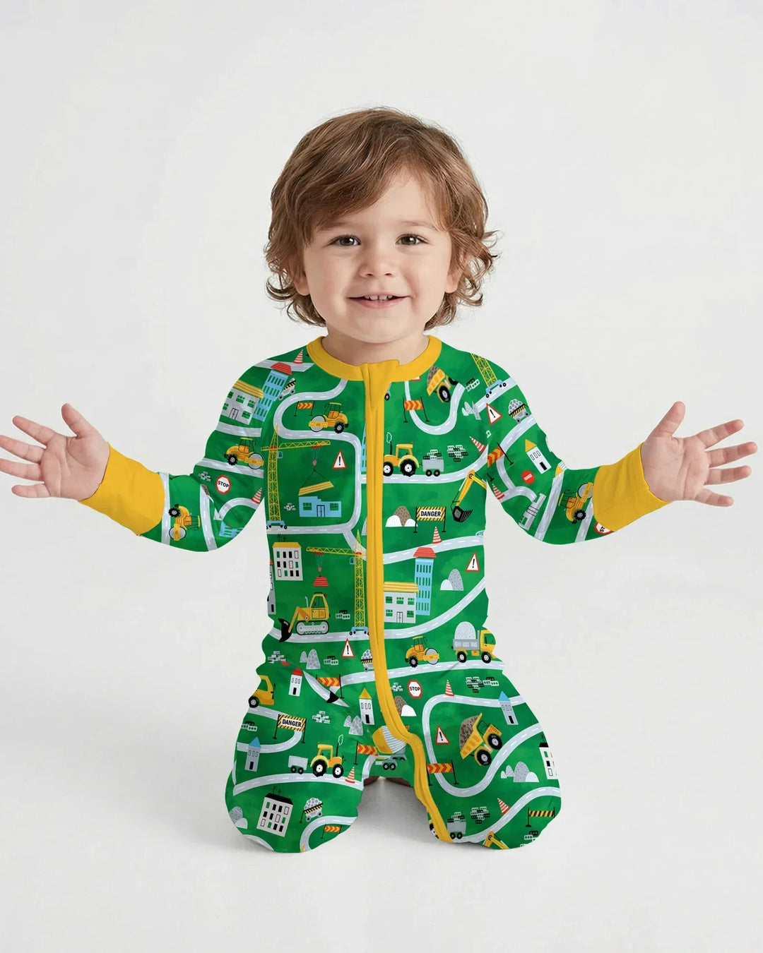 Little Builder Construction Zone Bamboo Convertible Zippy