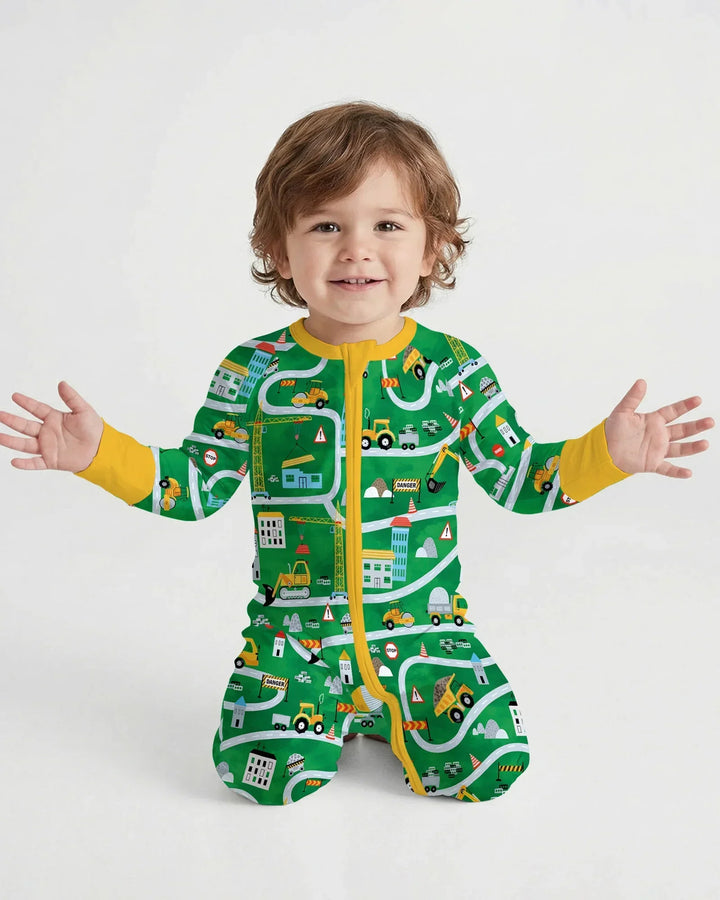 Little Builder Construction Zone Bamboo Convertible Zippy
