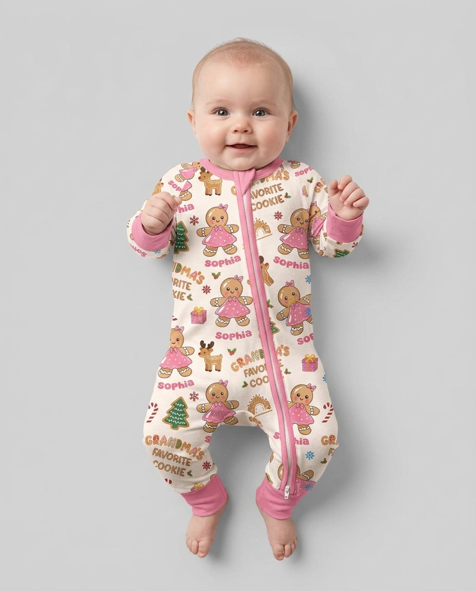 Personalized Grandma's Favorite Cookie Bamboo Convertible Zippy