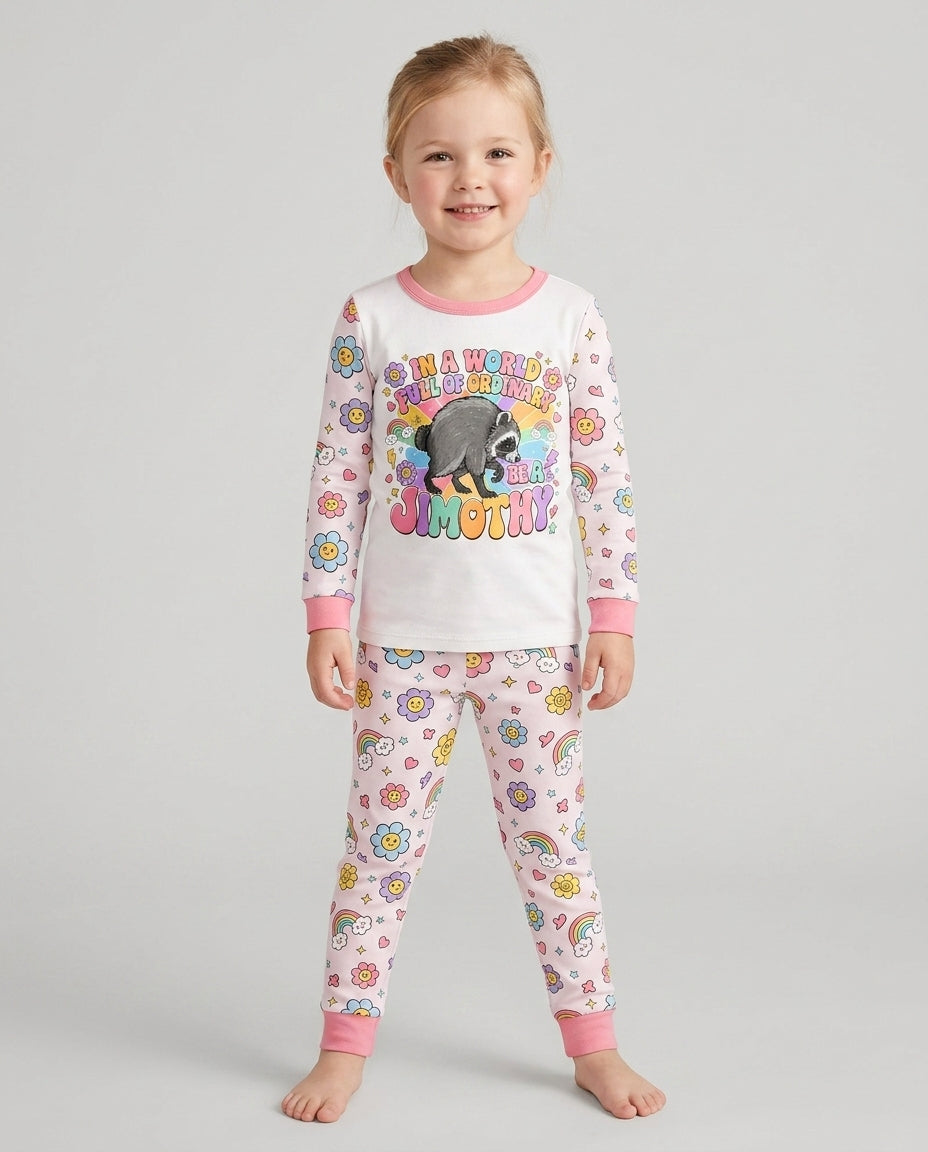 Be a Jimothy Bamboo Two Piece Long Sleeve Pajama Set