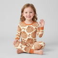 Pumpkin Season Bamboo Two Piece Long Sleeve Pajama Set