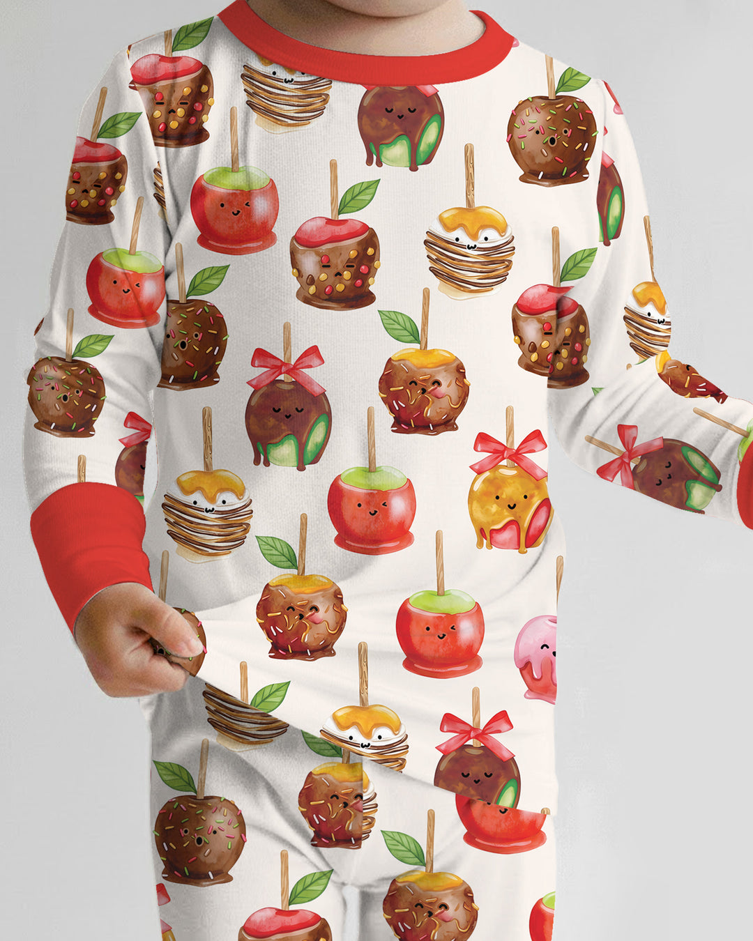 Template Bamboo Two Piece Long Sleeve Pyjamas Set