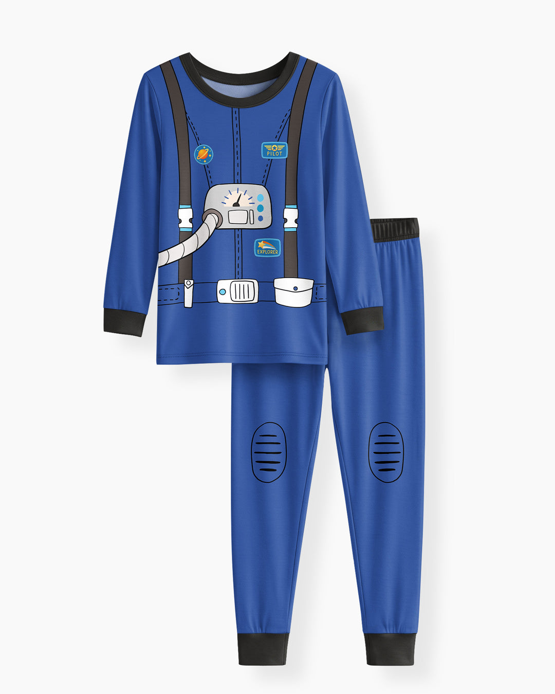 Template Bamboo Two Piece Long Sleeve Pyjamas Set