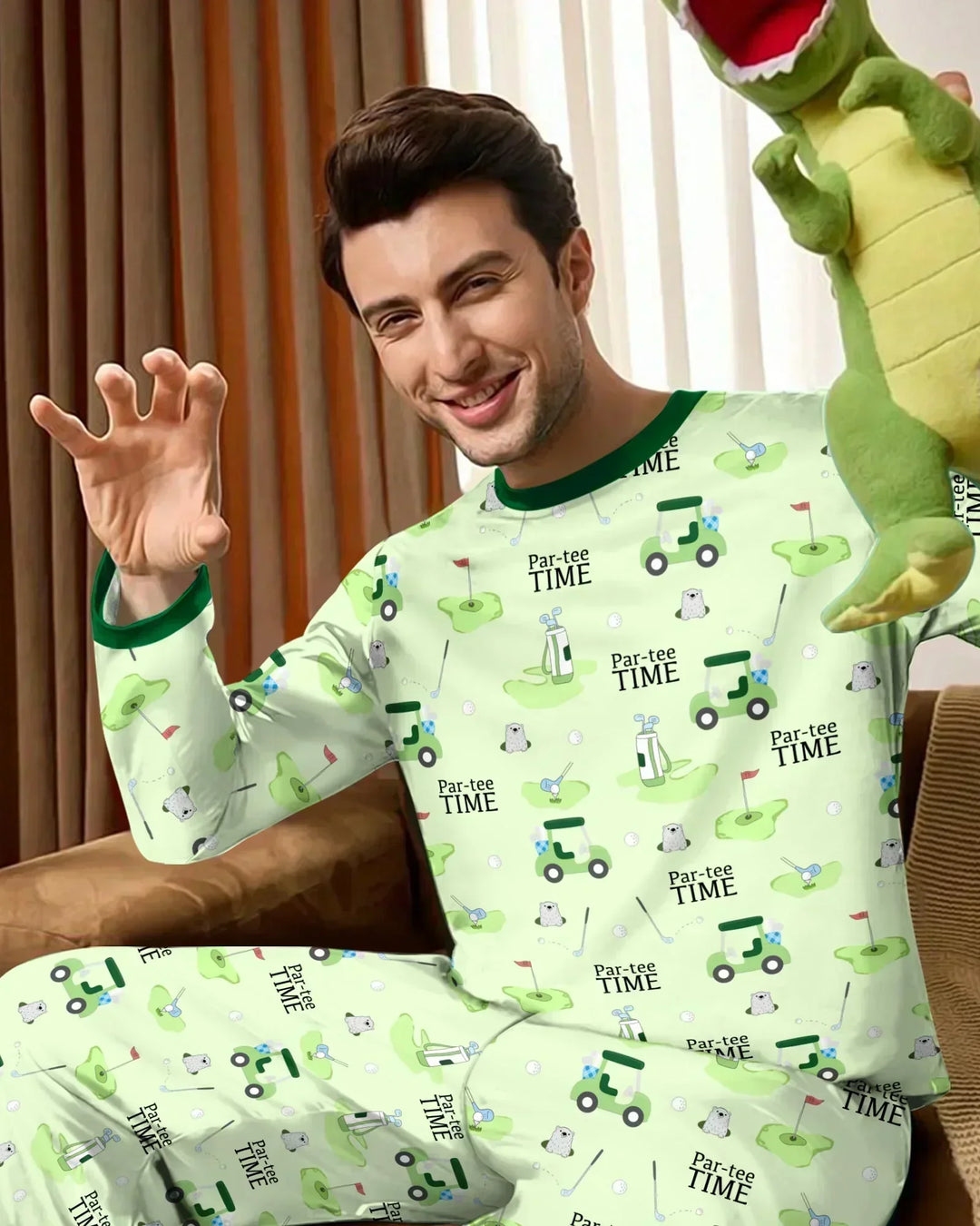 Daddy Golf Team Bamboo Men's Pajama Set