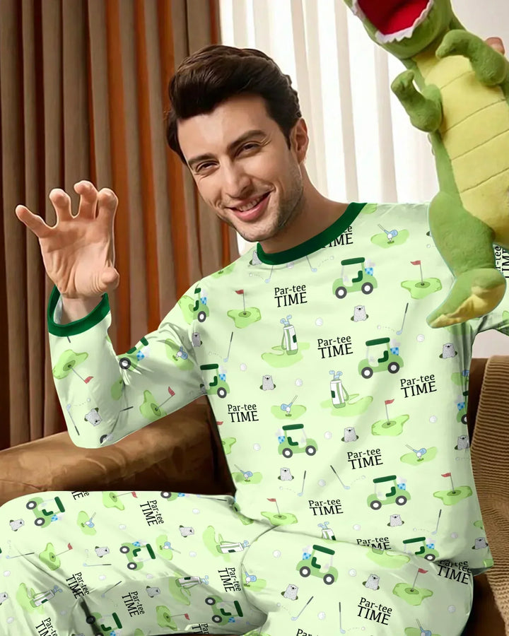 Daddy Golf Team Bamboo Men's Pajama Set