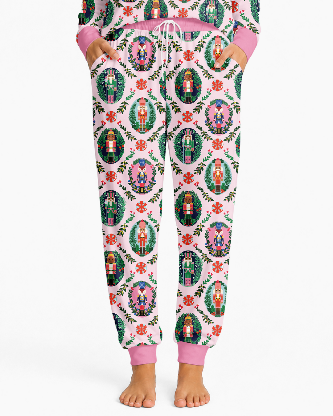 Whimsical Nutcracker Bamboo Women Pajama Set