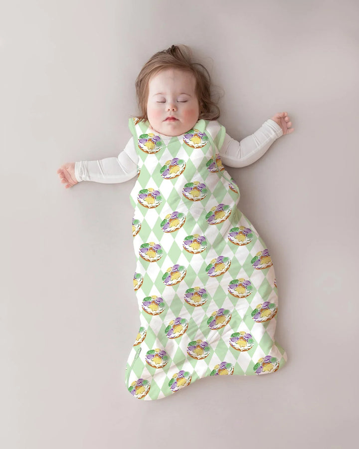 Mardi Gras Donut Bamboo Sleep Bag