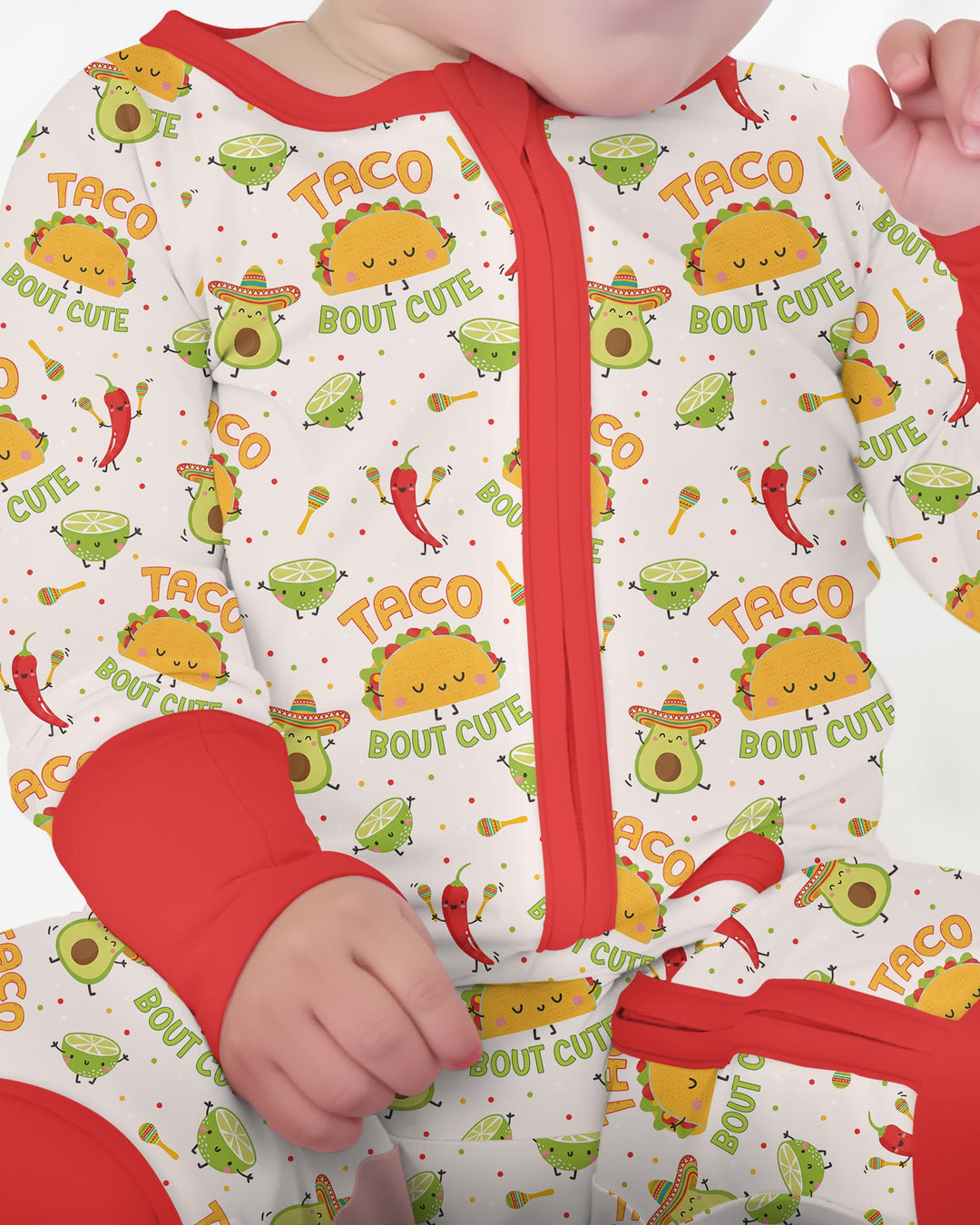 Funny Taco Bamboo Convertible Zippy