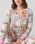 The Garden Cattery Mommy & Me Matching Bamboo Women Pajama Set