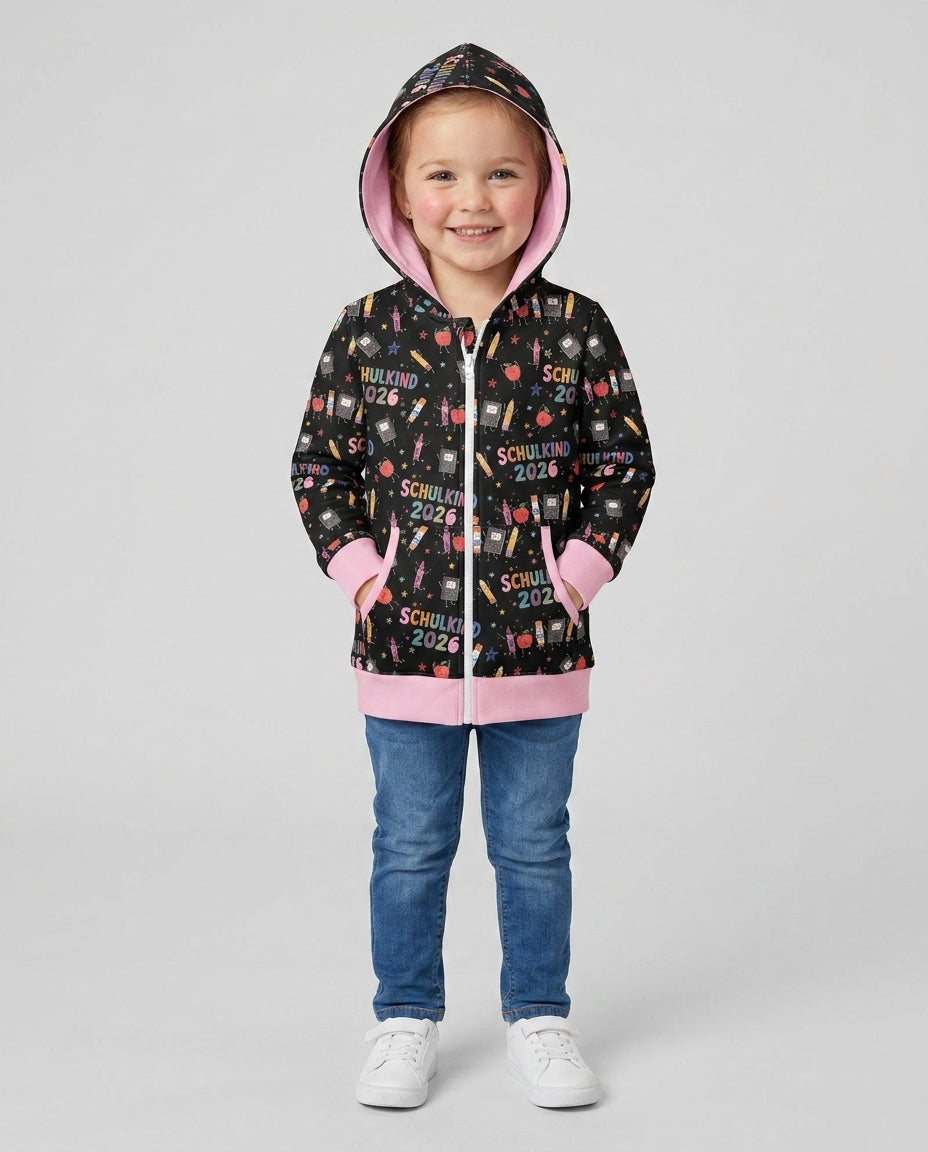 First Day Fun 2026 Bamboo Zip Hoodie