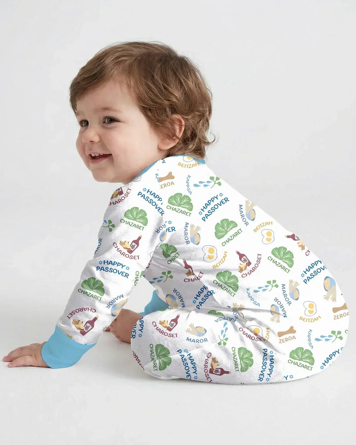 Happy Passover Matching Family Bamboo Convertible Zippy