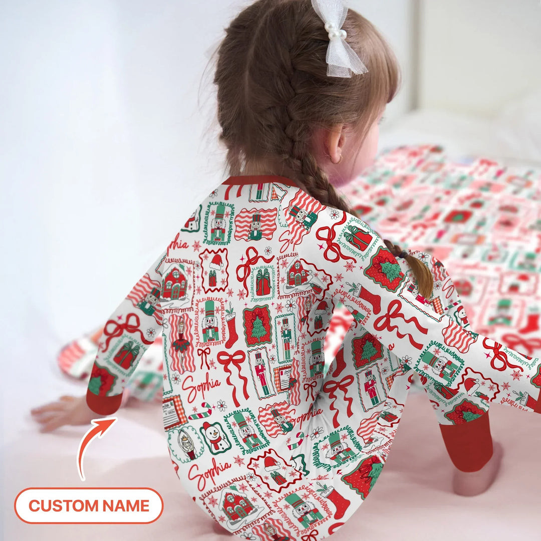 Personalized Nutcracker Parade Convertible Zippy , Personalized Nutcracker Parade Convertible Zippy - 0-3M