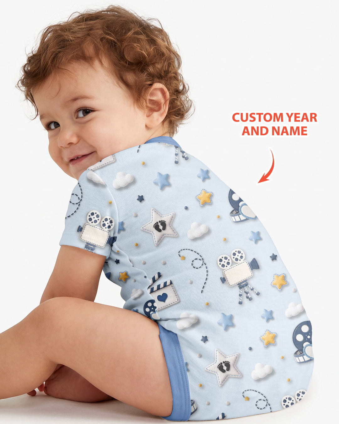 Movie Clapper Bamboo Bodysuit