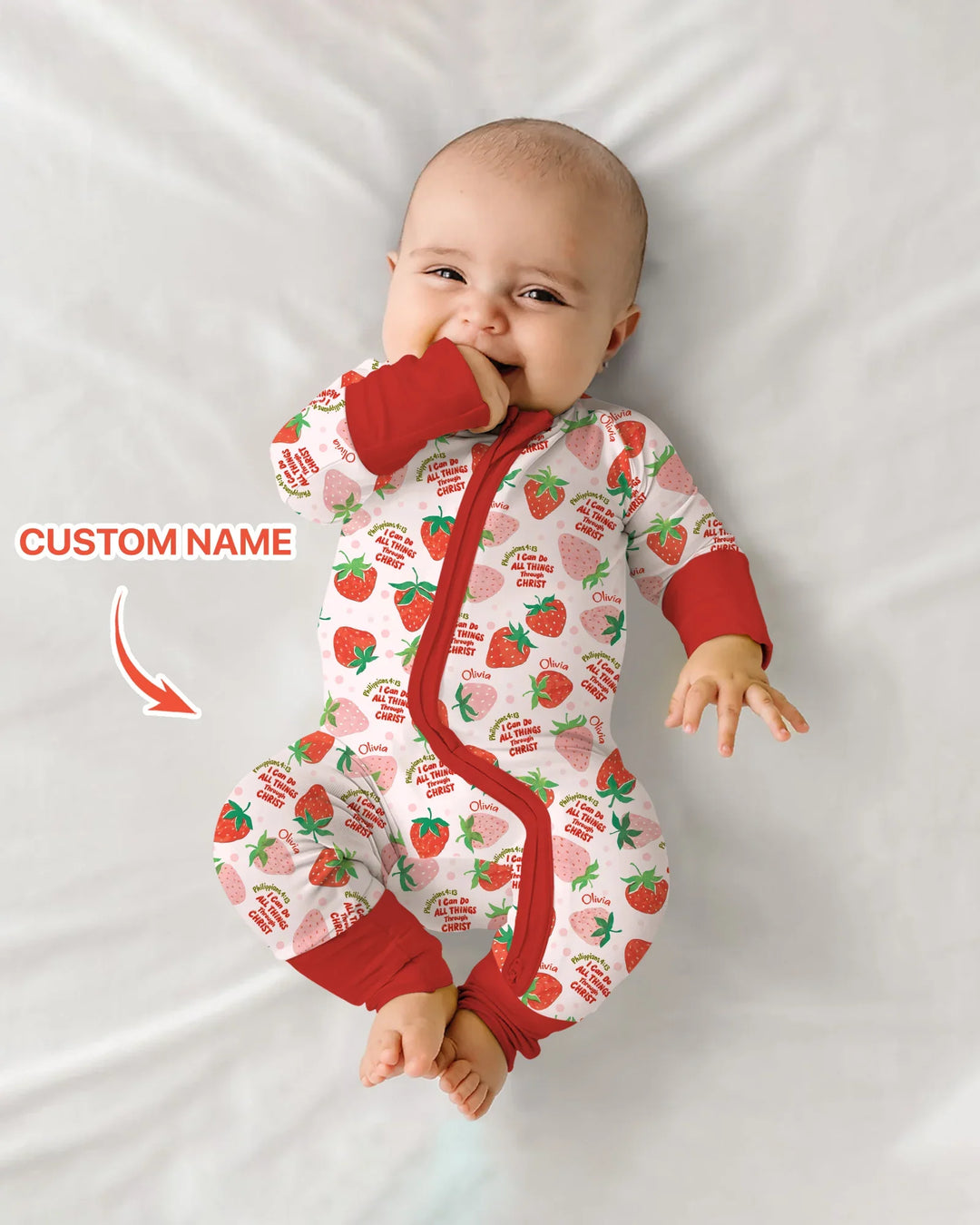 I Can Do All Things Through Christ Bamboo Convertible Zippy