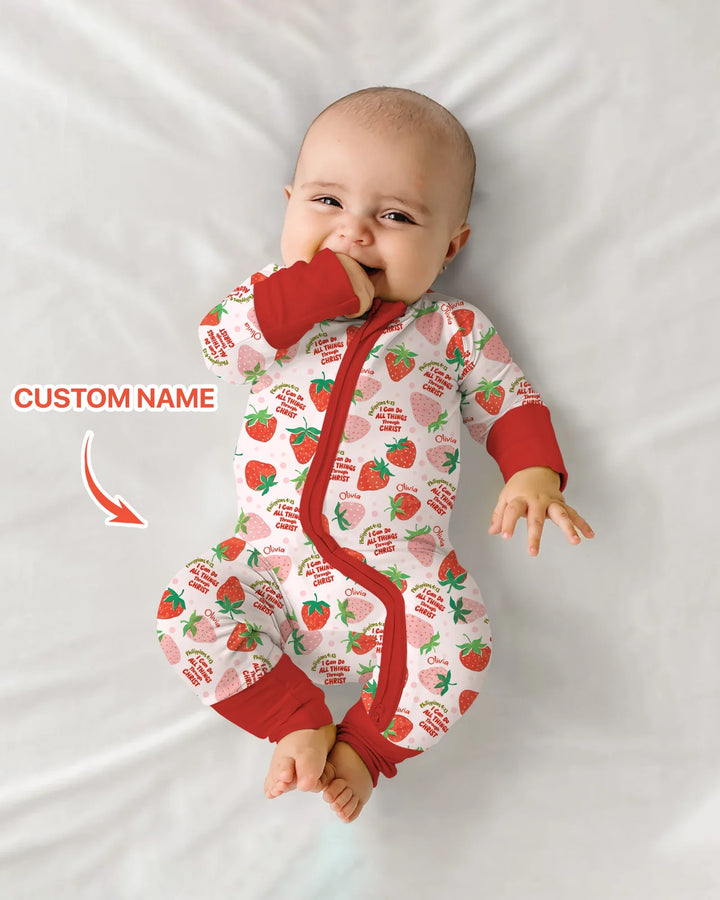 I Can Do All Things Through Christ Bamboo Convertible Zippy