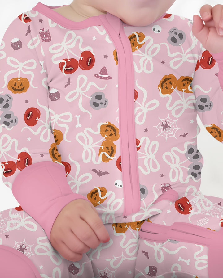 Spooky Halloween Cherry Matching Bamboo Convertible Zippy