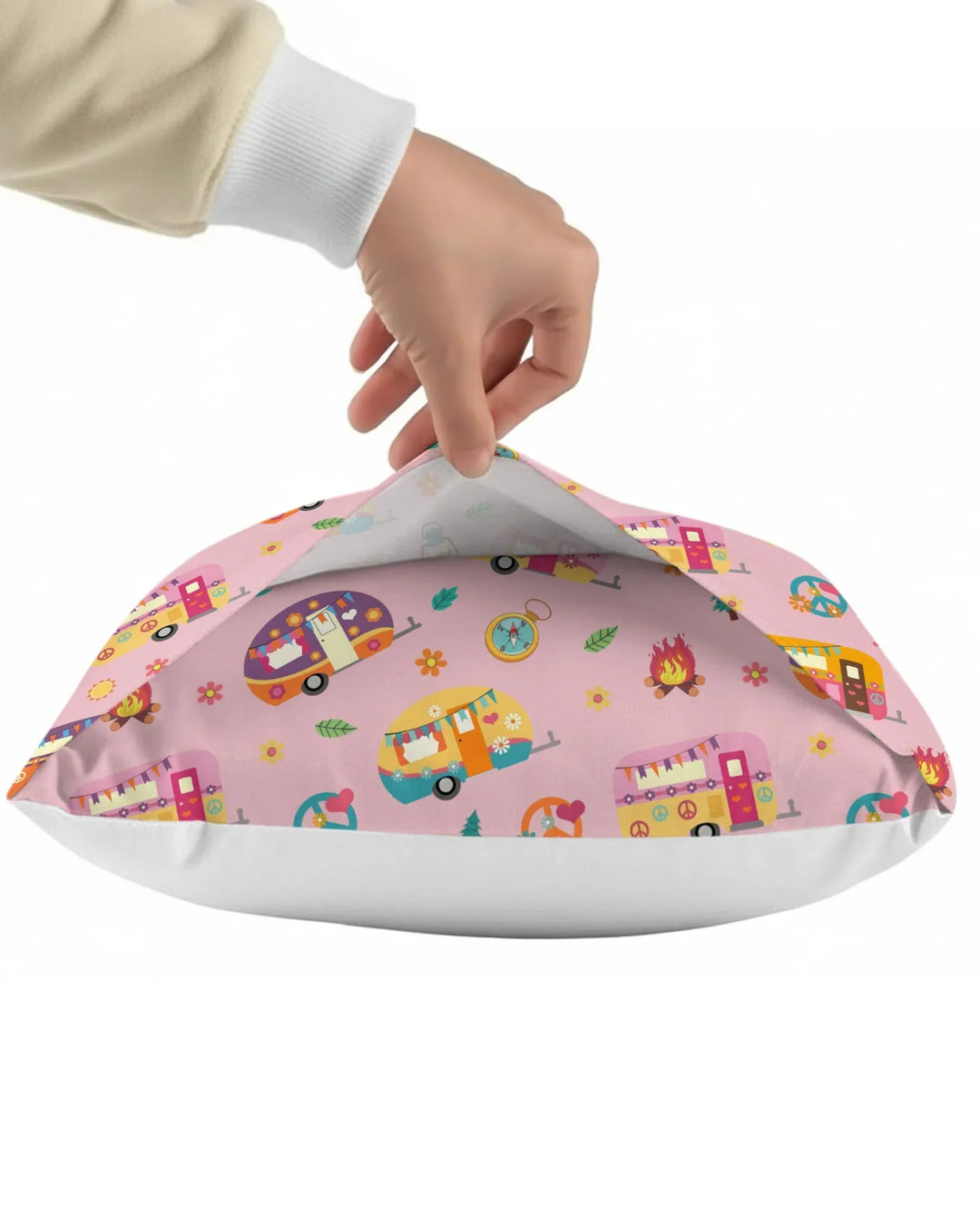 Happy Little Camper Bamboo Pillow Case