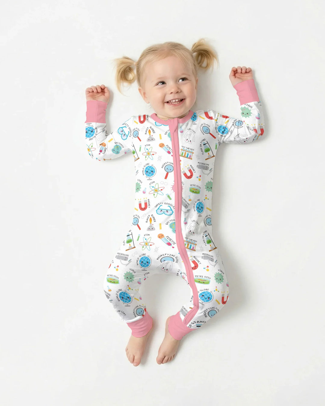 Science Fun Family Matching Bamboo Convertible Zippy