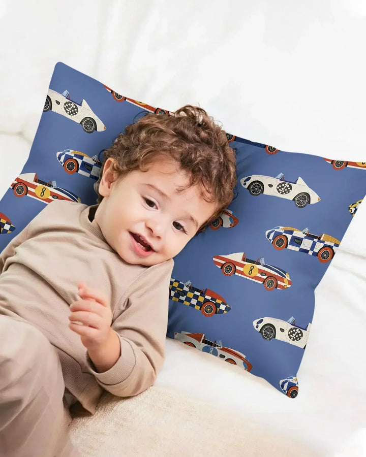 Stock Car Race Bamboo Pillow Case